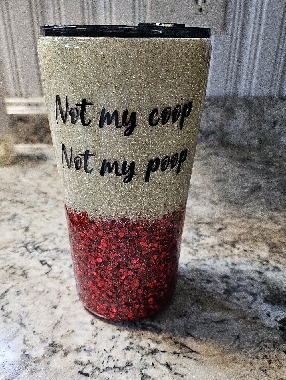 20 Ounce Chicken Insulated Tumbler - Picture 3 of 7